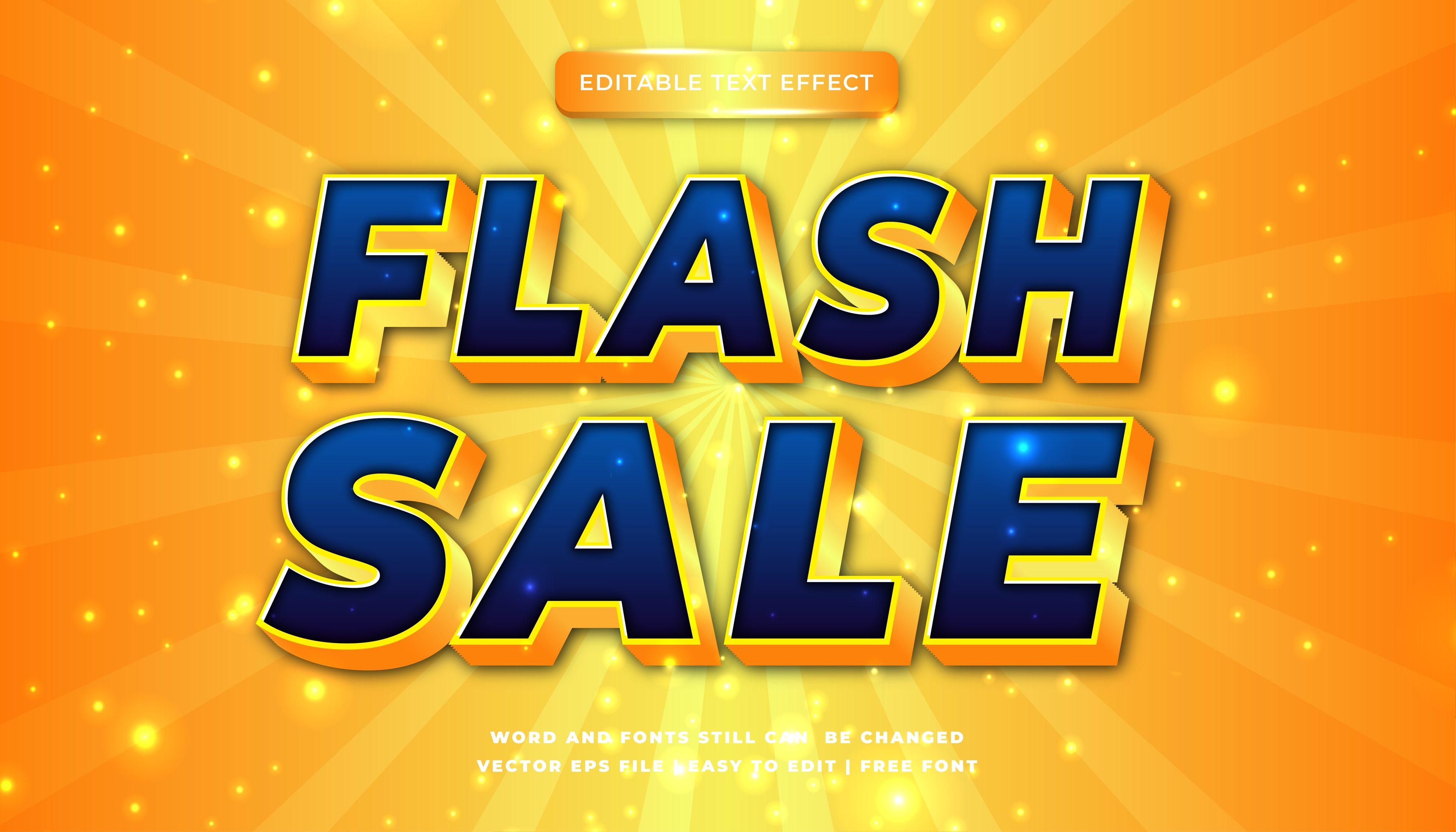 Text Effect Flash Sale