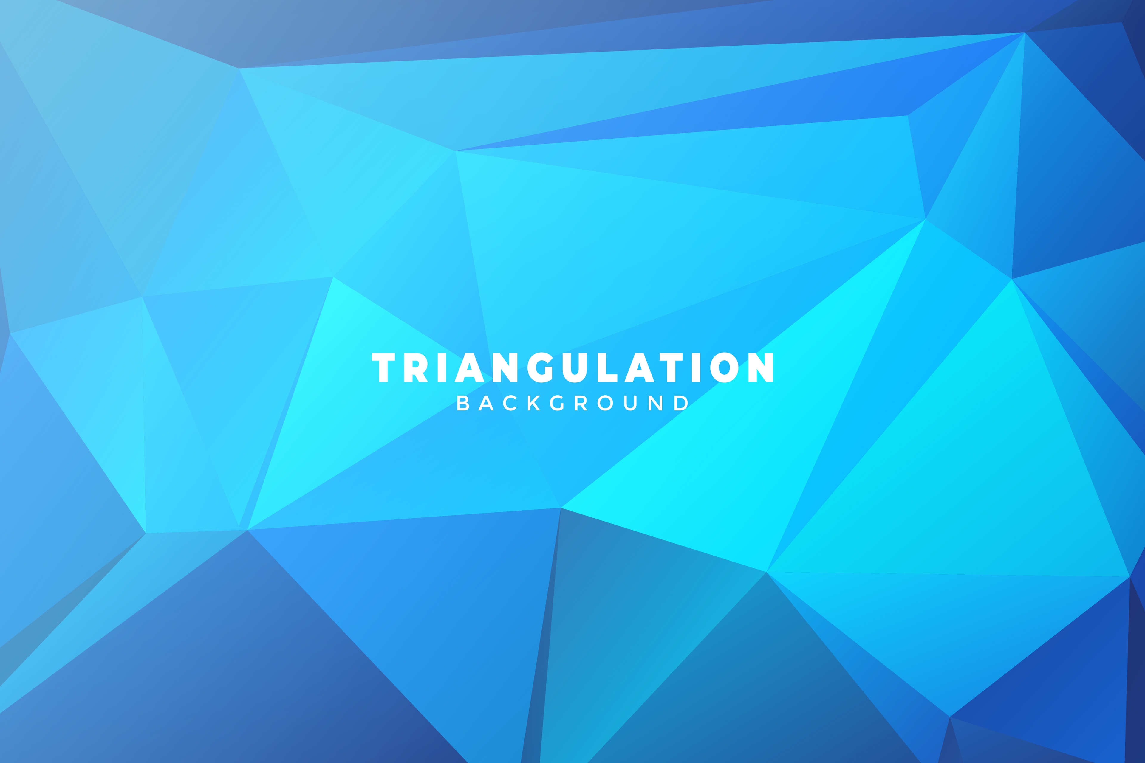 Blur Triangulation Background Color Design